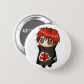 sasori anime ronde button 5,7 cm (Voorkant /achterkant)