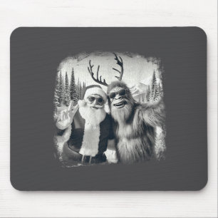 Sasquatch 67 Kerstboom Grappige Kerstman Bigfoot Muismat