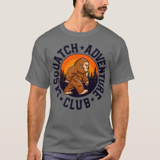 Sasquatch Adventure Team Retro Bigfoot Kaw T-shirt