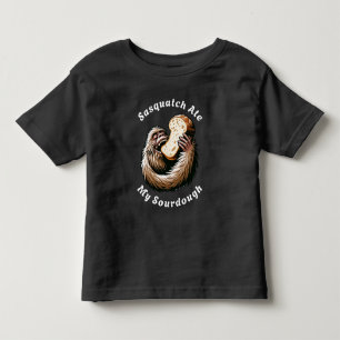Sasquatch at mijn zuurdesem kinder shirts
