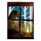 Sasquatch Bigfoot Art - "Observateur du peuple" (Devant)