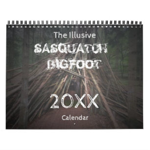 SASQUATCH BIGFOOT CALENDAR KALENDER