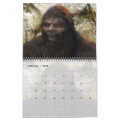 SASQUATCH BIGFOOT CALENDAR KALENDER (Feb 2026)