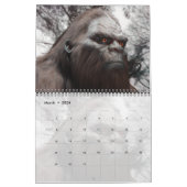 SASQUATCH BIGFOOT CALENDAR KALENDER (Mar 2026)