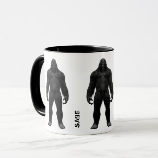 SASQUATCH BIGFOOT - FRONTAAL UITZICHT - NAMEN MOK (Voorkant links)