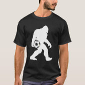 Sasquatch Bigfoot Goalkeeper Funny Voetbal Kind T-shirt (Voorkant)