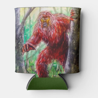 Sasquatch Bigfoot Koelbox Coozie