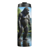 Sasquatch Bigfoot Reflection in Lake Thermosbeker (Voorkant)