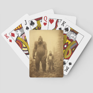 Sasquatch / Bigfoot speelkaarten, Cryptids Pokerkaarten