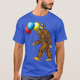 Sasquatch Birthday Boy is mijn Birthday Party T-shirt