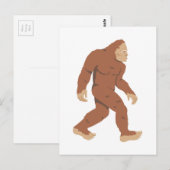 Sasquatch Briefkaart (Voorkant / Achterkant)