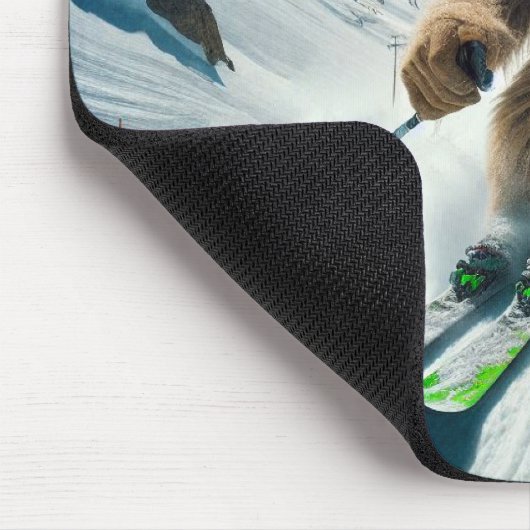 Sasquatch de Skiër Muismat (Hoek)