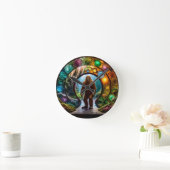 Sasquatch Dimensional Portal Ronde Klok (Huis)