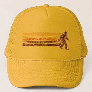 Sasquatch Distress  Retro Trucker Hat Pet