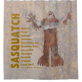 Sasquatch Douchegordijn