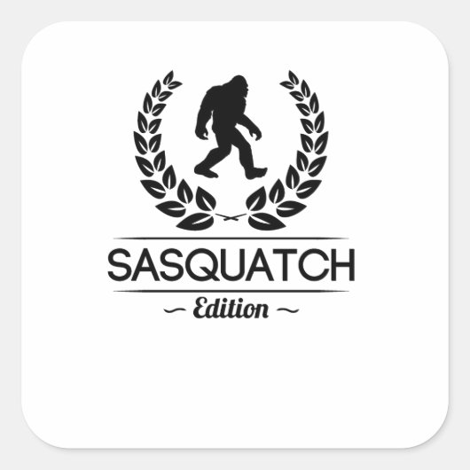 Sasquatch Edition Vierkante Sticker (Voorkant)