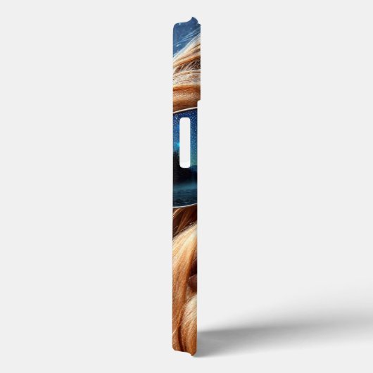 Sasquatch en sterren Case-Mate iPhone case (Achterkant / Rechts)