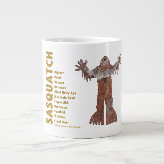 Sasquatch Extra Grote Beker (Voorkant)