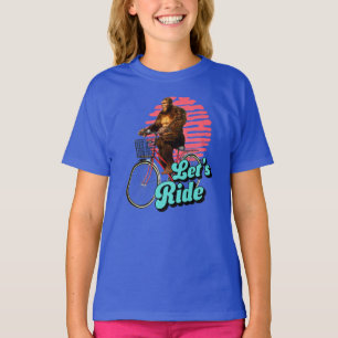 Sasquatch Fietstocht Bos Avontuur T-shirt