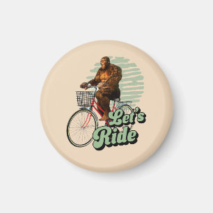 Sasquatch Fietstocht Bosavontuur Magneet