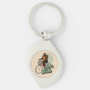 Sasquatch Fietstocht Bosavontuur Sleutelhanger