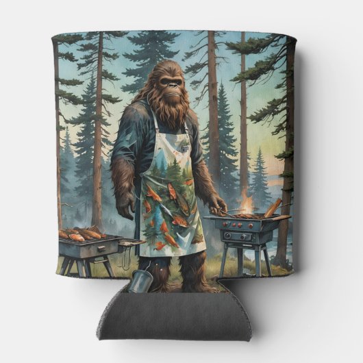 Sasquatch Fish Grillmaster Pap Blikjeskoeler (Achterkant)