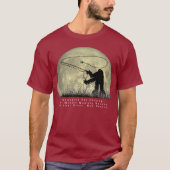 Sasquatch Fly Fishing New Mexico T-Shirt (Voorkant)
