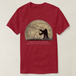 Sasquatch Fly Fishing Nouveau-Mexique T-shirt