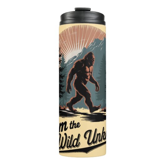  Sasquatch Forest Adventure Design Thermosbeker (Voorkant)
