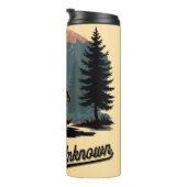  Sasquatch Forest Adventure Design Thermosbeker (Geroteerd rechts)