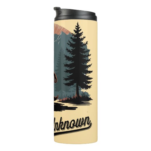  Sasquatch Forest Adventure Design Thermosbeker (Geroteerd rechts)