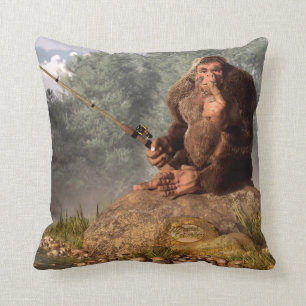 Sasquatch Goes Vist Kussen