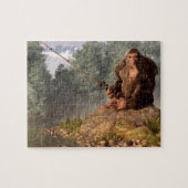 Sasquatch Goes Vist Legpuzzel (Horizontaal)