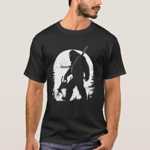 Sasquatch Grappige Bok Hertenjacht Liefhebber T-sh T-shirt