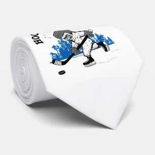 Sasquatch Hockey Legende Bigfoot Stropdas