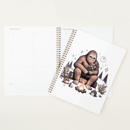 Sasquatch Holding Bloemen Planner (Display)