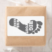 Sasquatch Hunter - Bigfoot Etiket (Insitu)