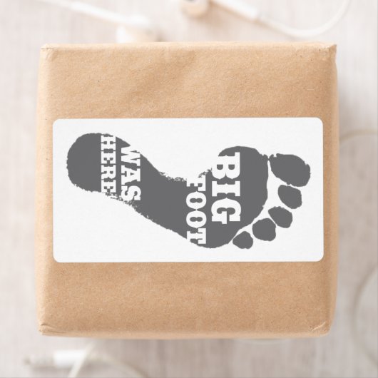 Sasquatch Hunter - Bigfoot Etiket (Insitu)