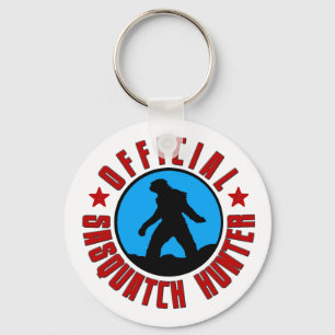 Sasquatch Hunter Sleutelhanger met Bigfoot.