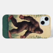 Sasquatch in de natuur Case-Mate iPhone case (Achterkant (horizontaal))