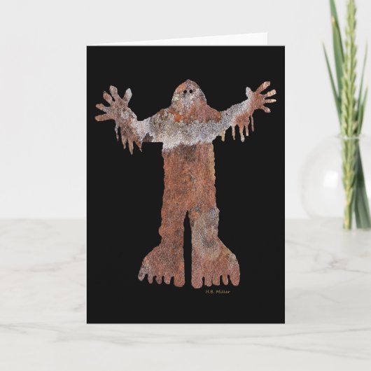 Sasquatch Kaart (Voorkant)