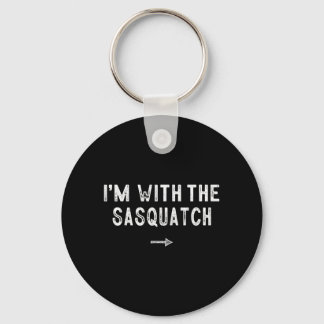 Sasquatch-kostuum bijpassend luie Halloween Sleutelhanger