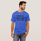 Sasquatch : Masquer 'n Chercher champion T-shirt (Devant entier)