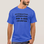 Sasquatch : Masquer 'n Chercher champion T-shirt (Devant)