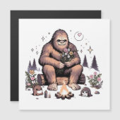 Sasquatch met bloemen (Voorkant / Achterkant)