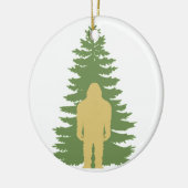 Sasquatch met Cedar-Ornament Keramisch Ornament (Links)