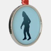 Sasquatch Metalen Ornament (Rechts)
