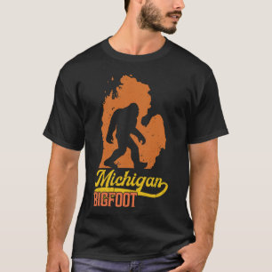 Sasquatch Michigan Bigfoot  MI Bigfoot Rese T-shirt