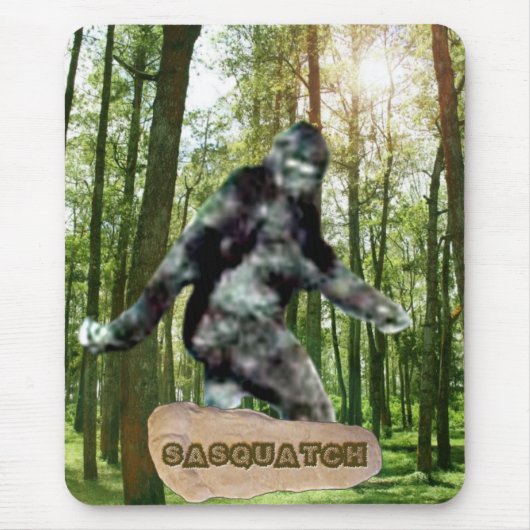 Sasquatch Mousepad Muismat (Voorkant)