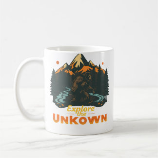 Sasquatch ontdekkingsreiziger koffiemok